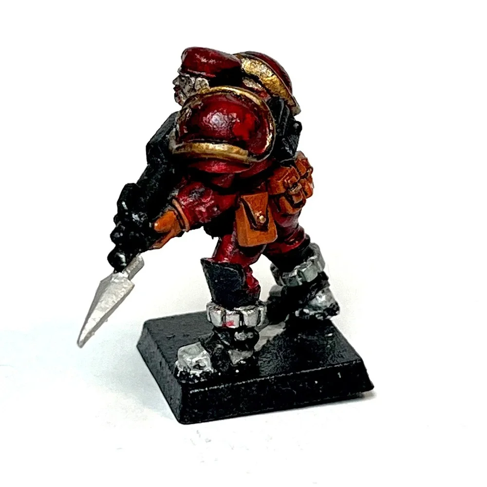 Warhammer 40k Rogue Trader Metal Space Marine Imperial Guard Painted Vintage